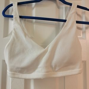 Aerie offline white sports bra